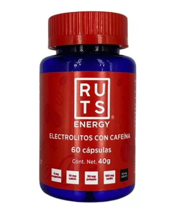 Ruts Cápsulas de Electrolitos y Cafeína