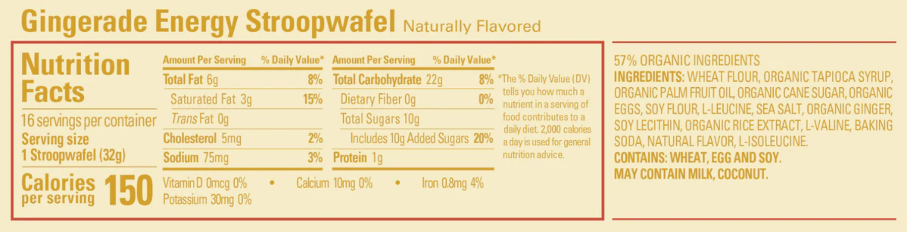 Gu Waffle Energético Mix C/ 16 Pz
