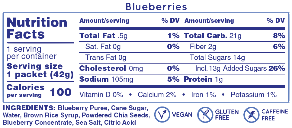 Huma Gel Blueberry