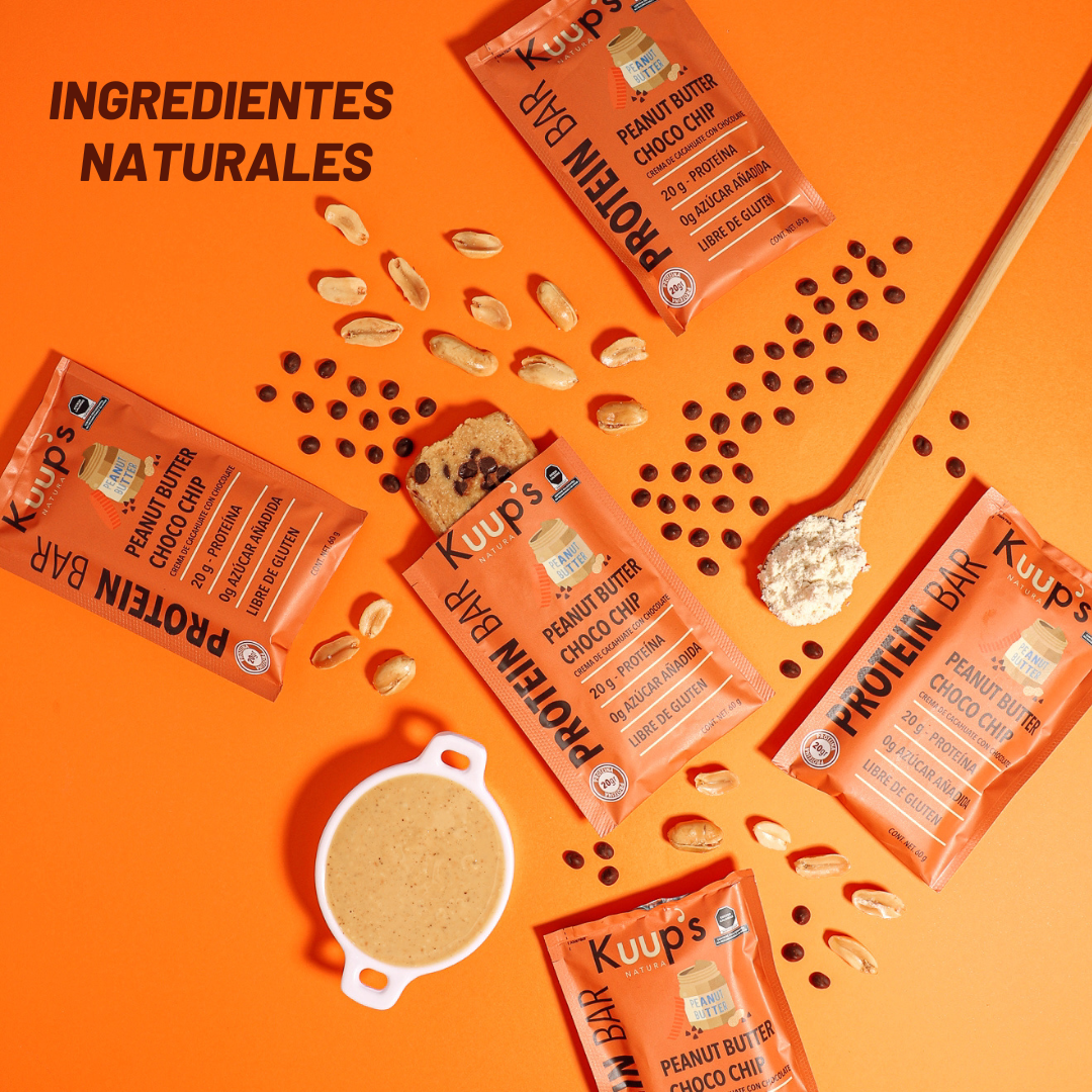 Kuup´s Protein bar Peanut Butter Chocochip