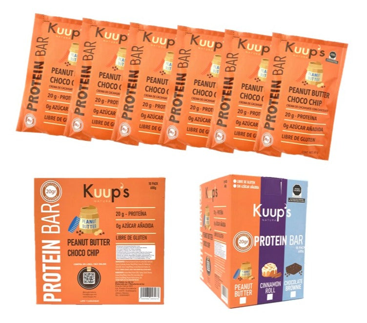 Kuup´s Protein bar Peanut Butter Chocochip