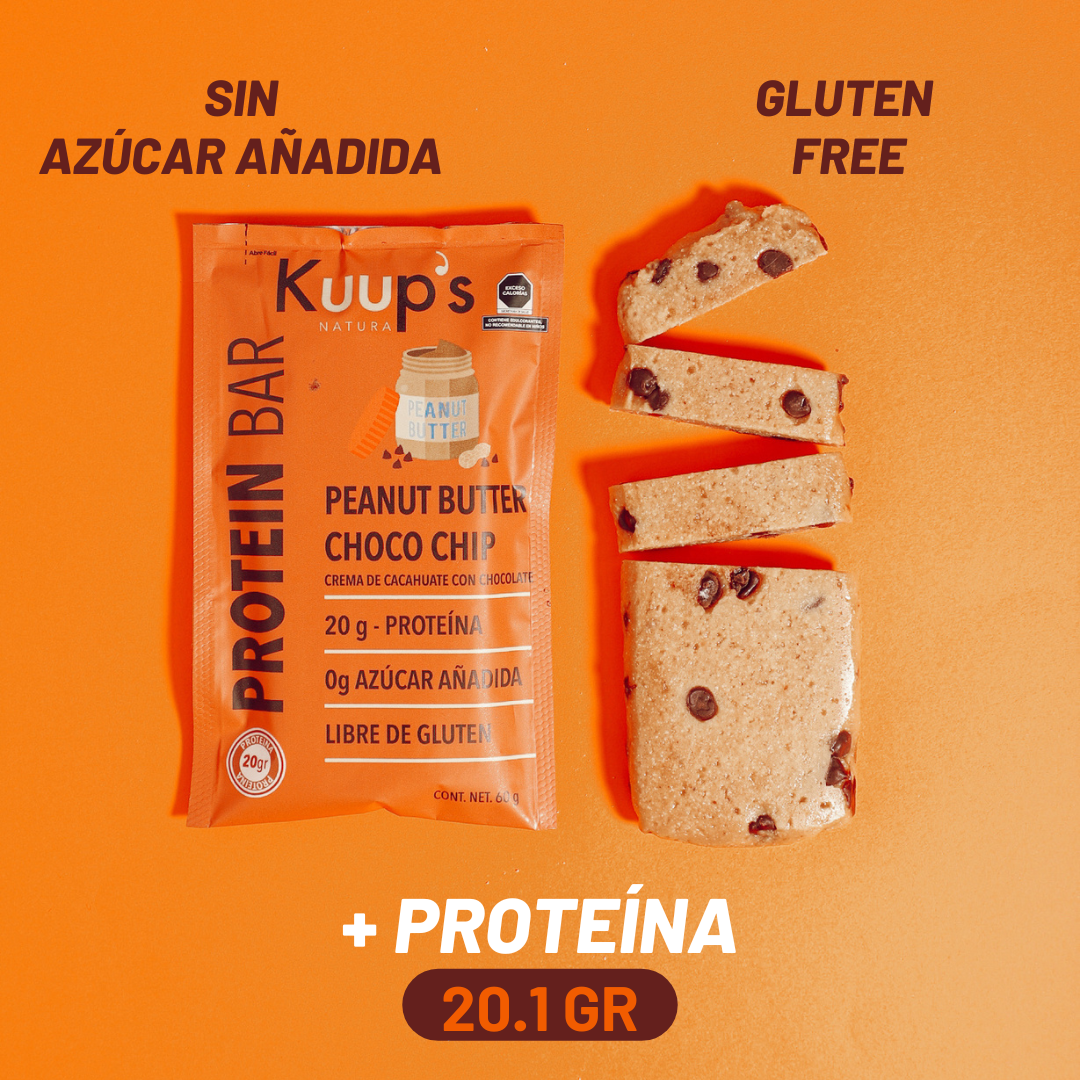 Kuup´s Protein bar Peanut Butter Chocochip