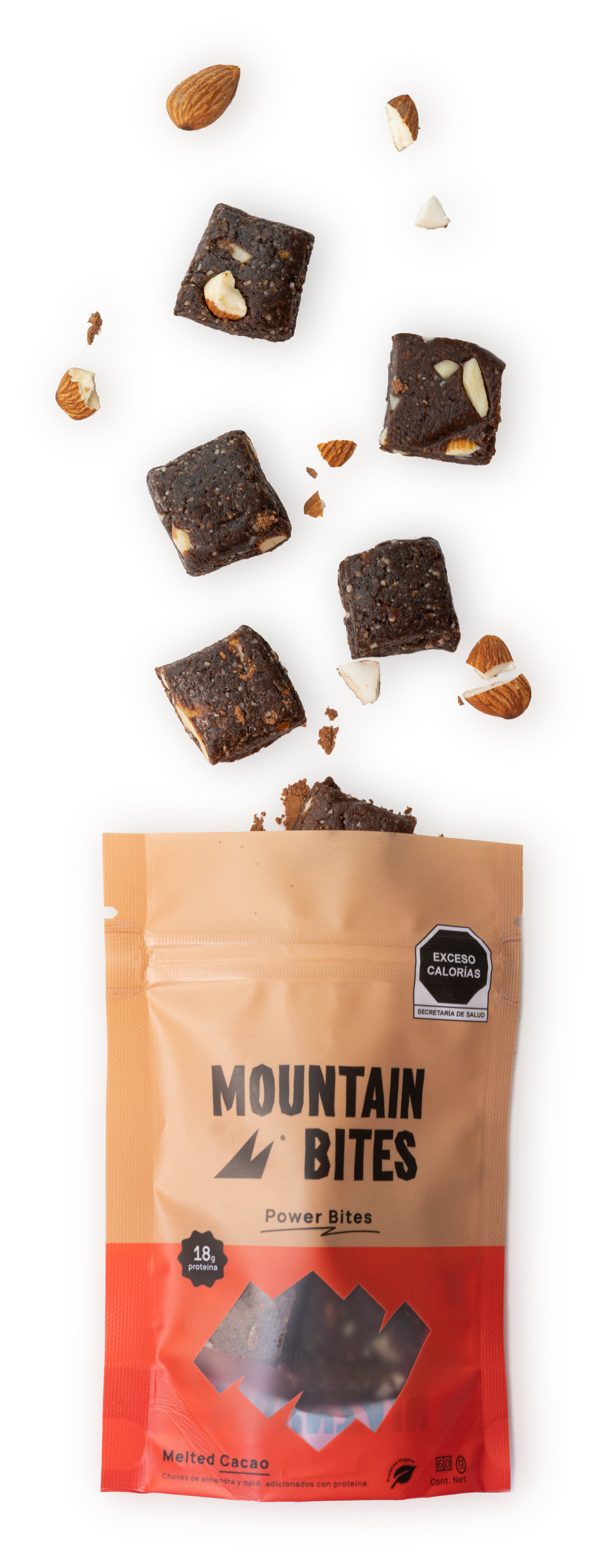 Mountain Bites Melted Cacao 60g