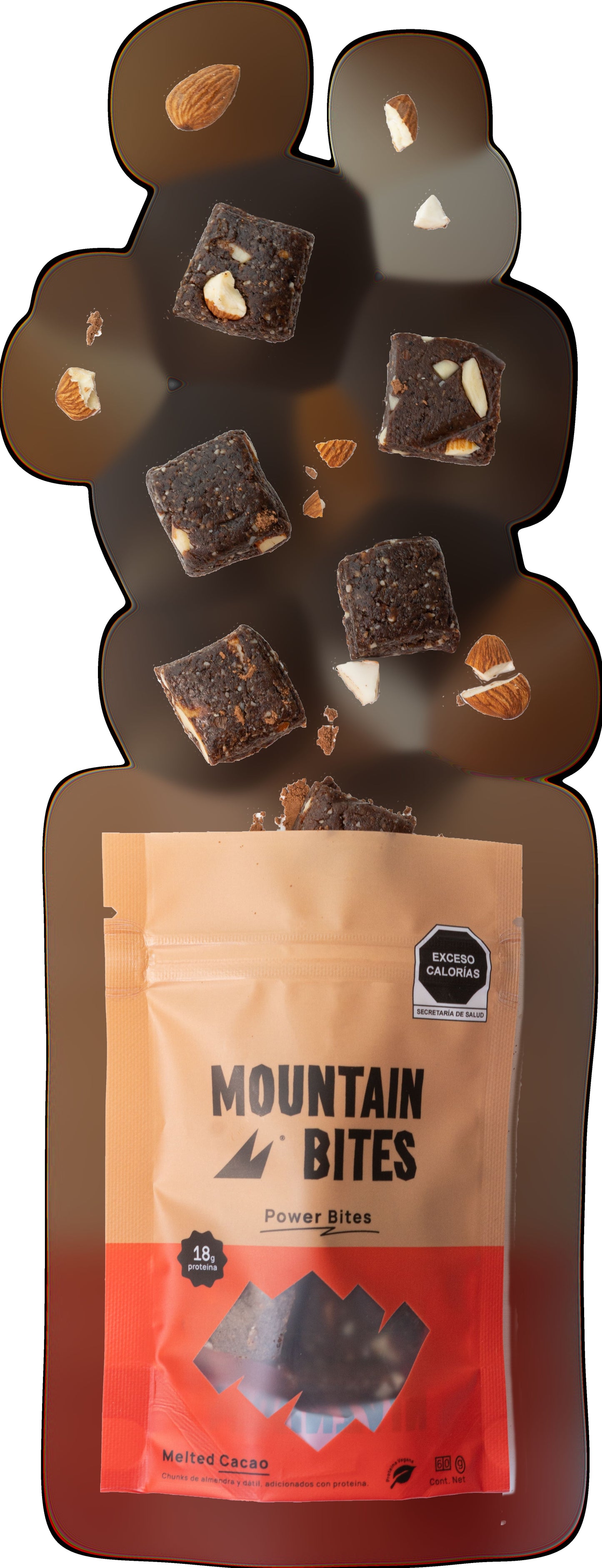 Mountain Bites Melted Cacao 60g