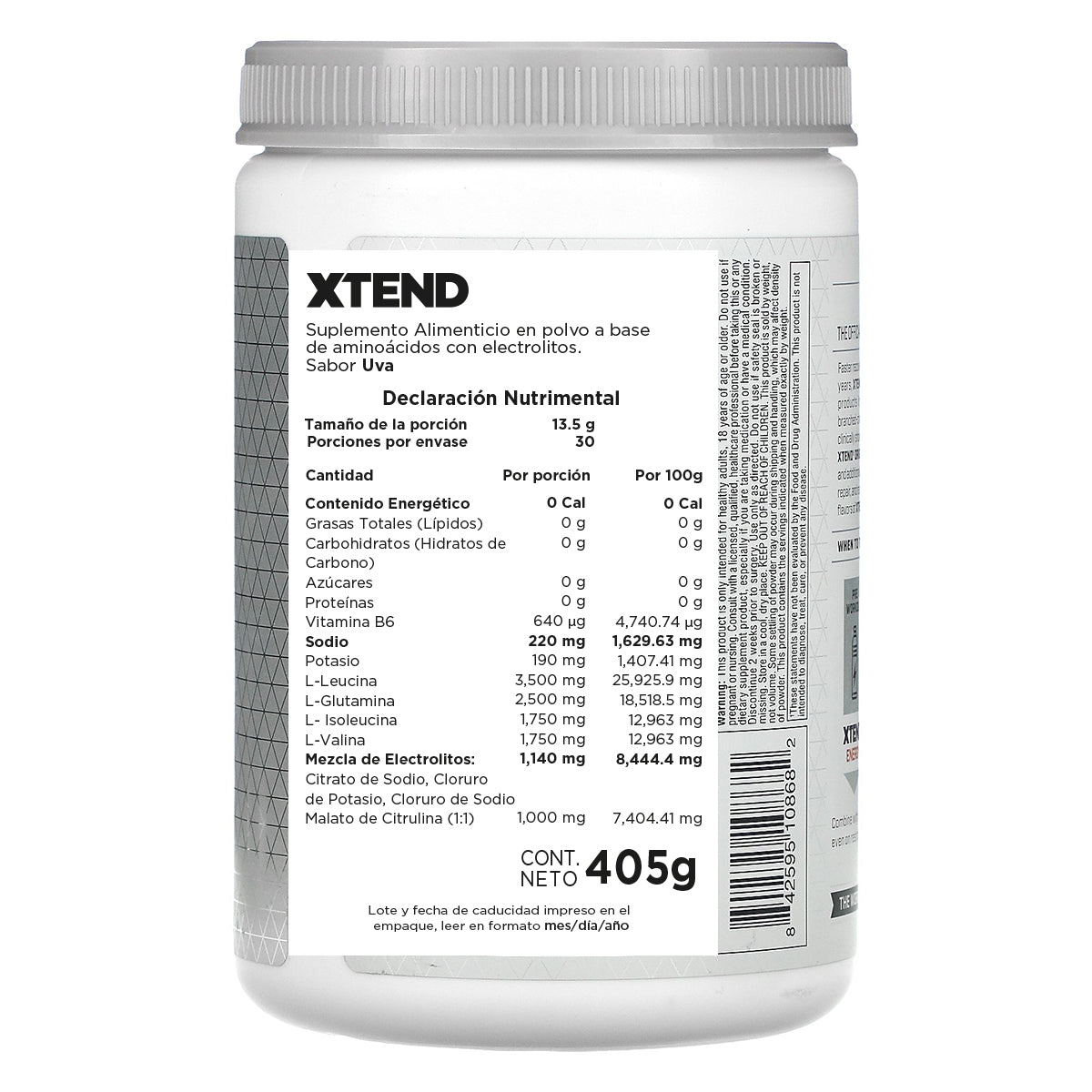 Xtend Bcaa´s Uva