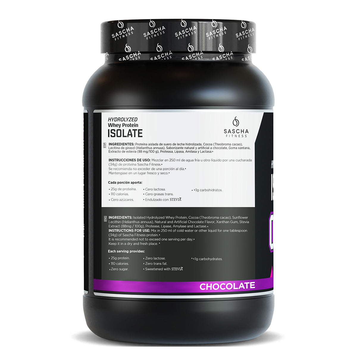 Sascha Hydrolized Whey Protein Chocolate 907gr