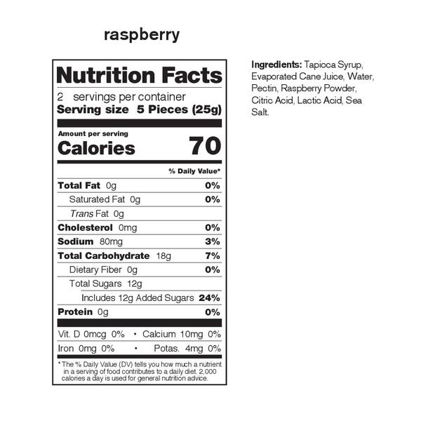 Skratch Labs Chews Raspberry 50gr