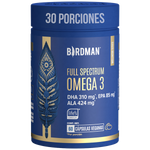 Birdman Full Spectrum Omega 3 - 60 Cápsulas - 30 Porciones