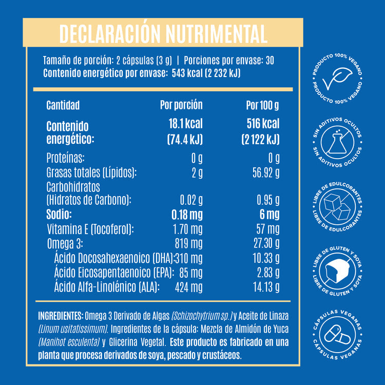 Birdman Full Spectrum Omega 3 - 60 Cápsulas - 30 Porciones