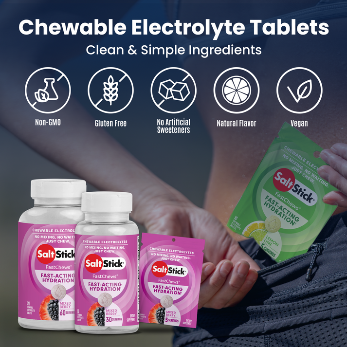 Saltstick Fast Chews Berry