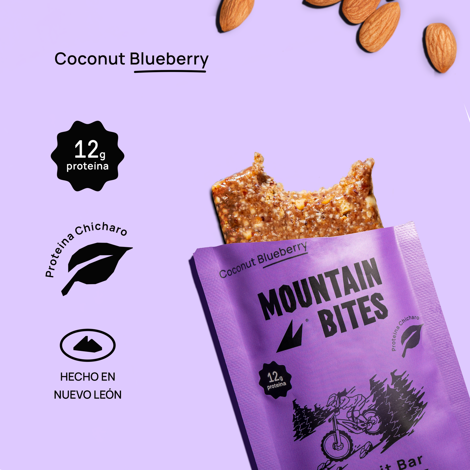 Mountain Bites Summit Bar Coconut Blueberry 55g
