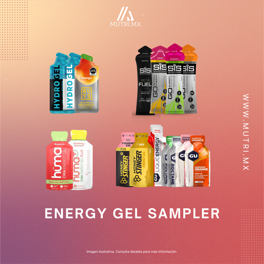 Mutri Energy Gel Sampler C/ 12 Pz
