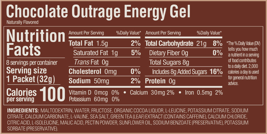 Gu Energy Gel Chocolate