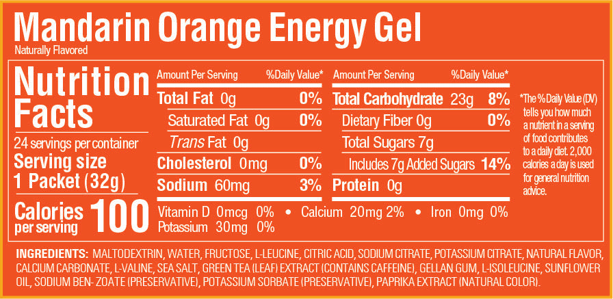 Gu Energy Gel Mandarin Orange