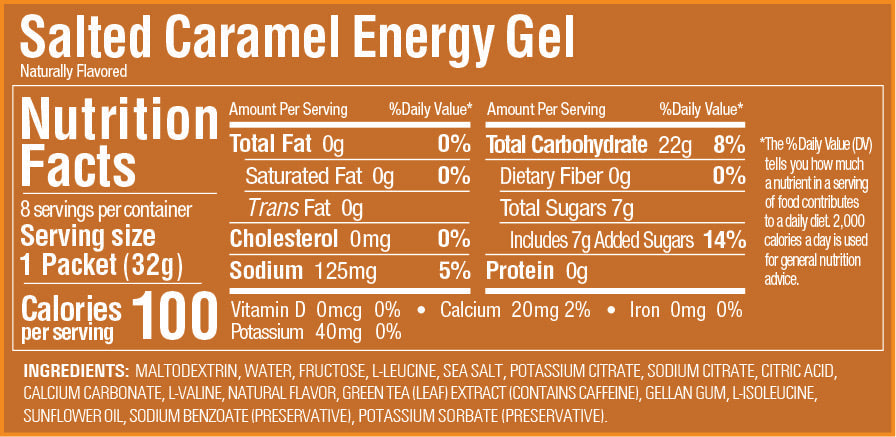 Gu Energy Gel Salted Caramel