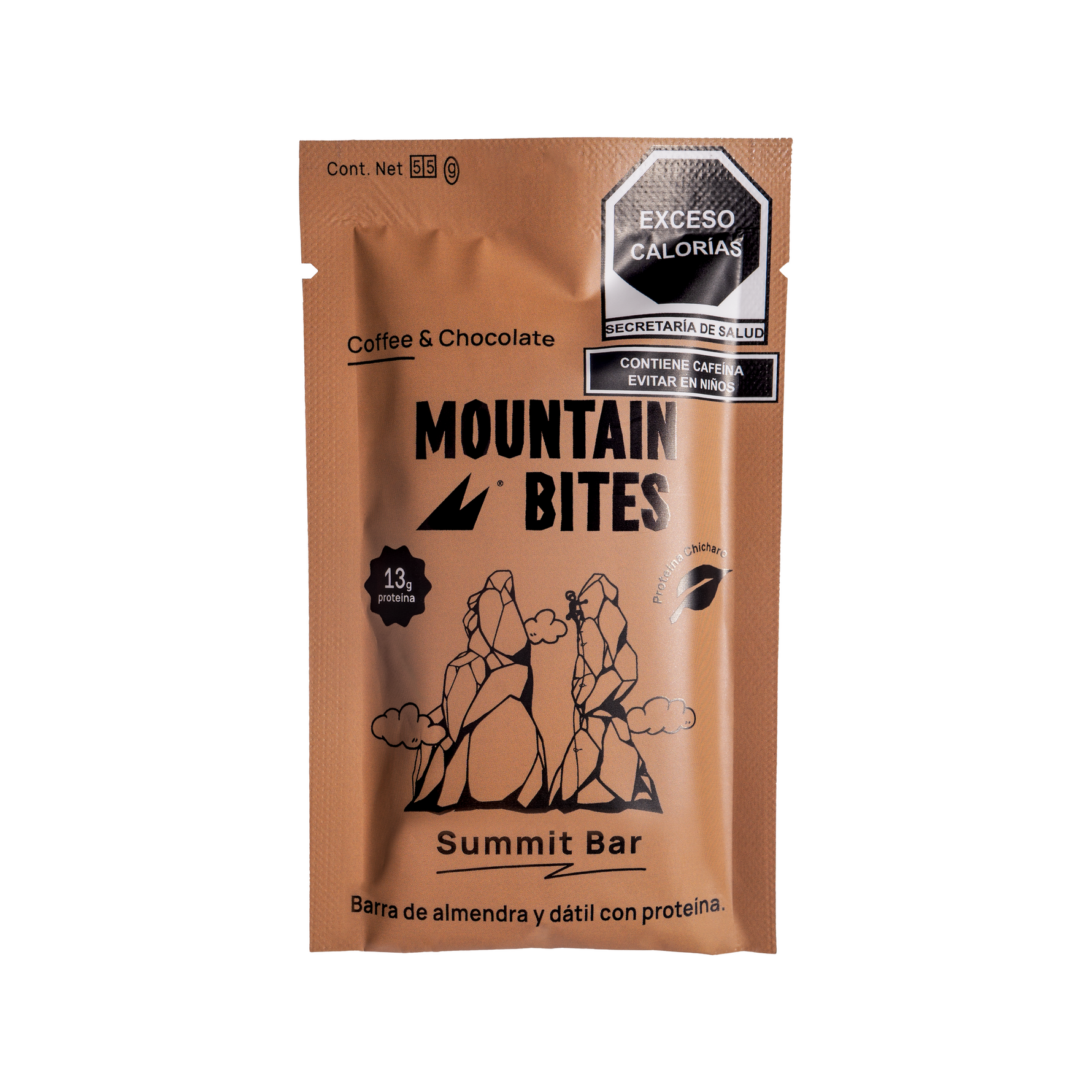 Mountain Bites Summit Bar Coffee Chocolate 55g