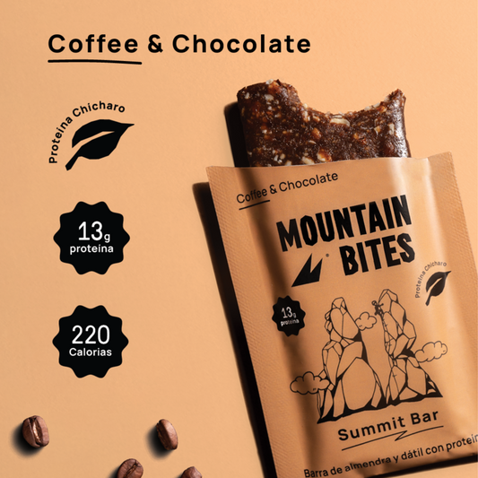 Mountain Bites Summit Bar Coffee Chocolate 55g