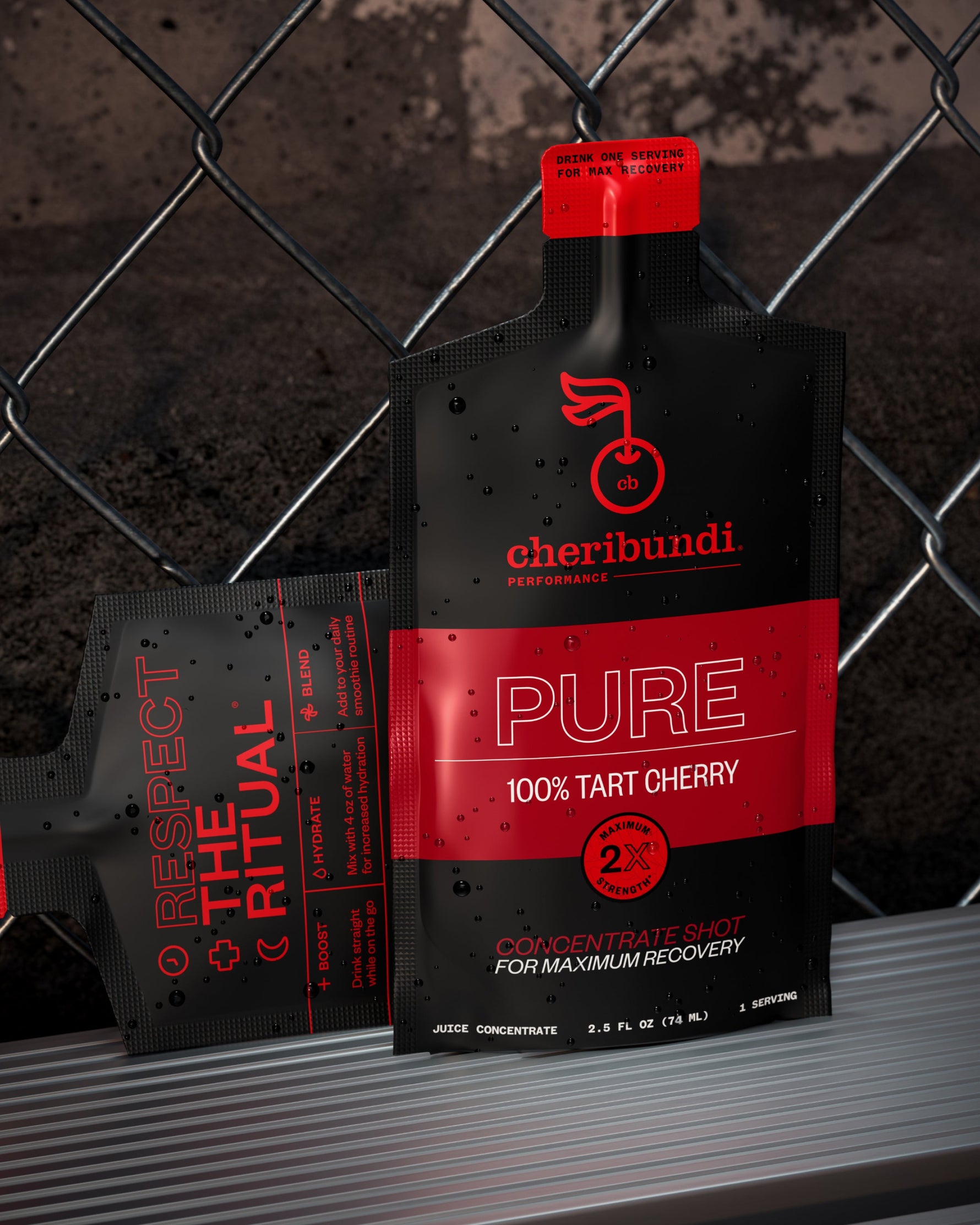 Cheribundi Pure Jugo de Cereza concentrado sobre