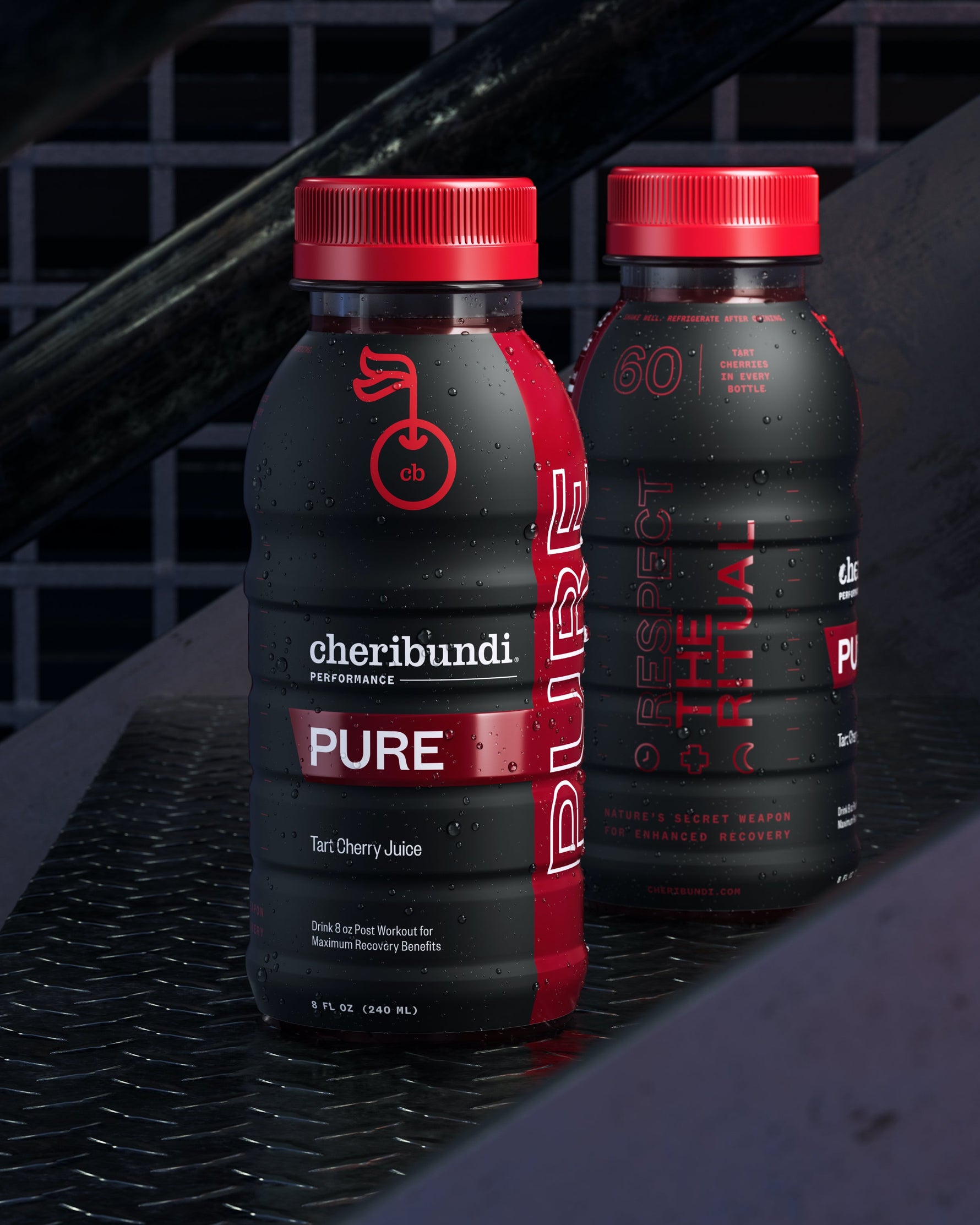 Cheribundi Pure Jugo de Cereza botella