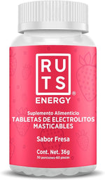 Ruts electrolitos masticables Fresa Bote