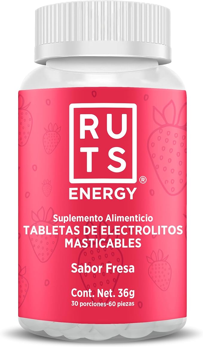 Ruts electrolitos masticables Fresa Bote