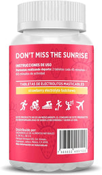 Ruts electrolitos masticables Fresa Bote