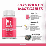 Ruts electrolitos masticables Fresa Bote