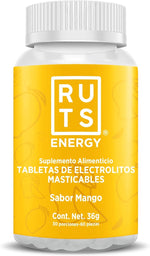 Ruts electrolitos masticables Mango Bote