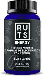 Ruts Cápsulas de Electrolitos y Cafeína 60mg