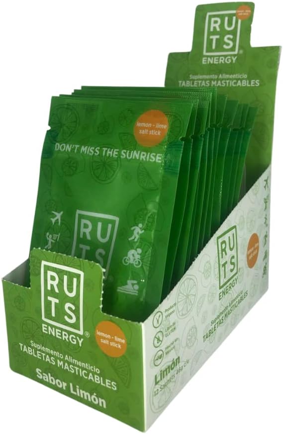 Ruts electrolitos masticables limón sobres