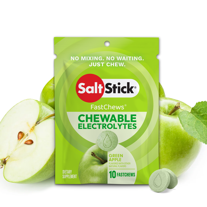 Saltstick Fast Chews Green Apple
