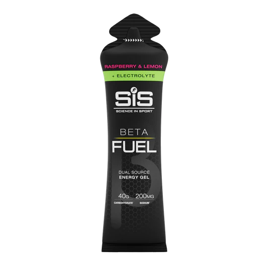 SiS Beta Fuel Gel + Electrolytes Raspberry