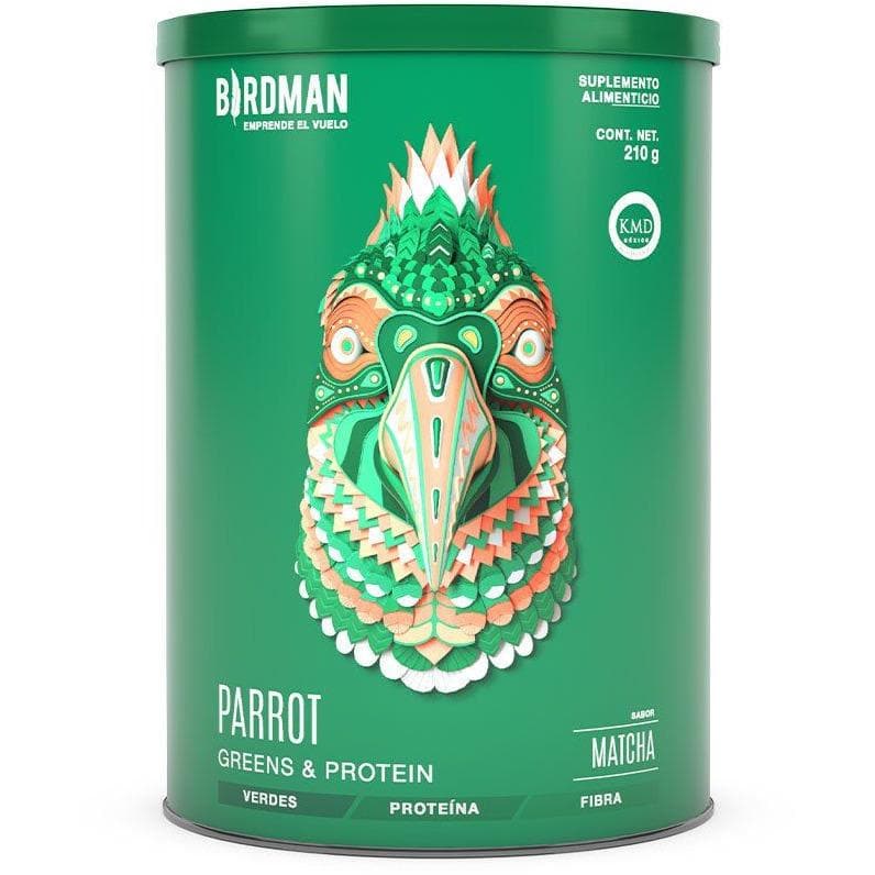 Parrot Greens & Protein Matcha 210gr