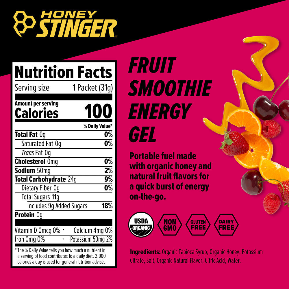 Honey Stinger Gel Fruit Smoothie