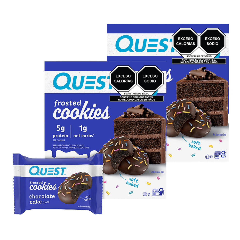Quest Frosted Cookies Chocolate Cake