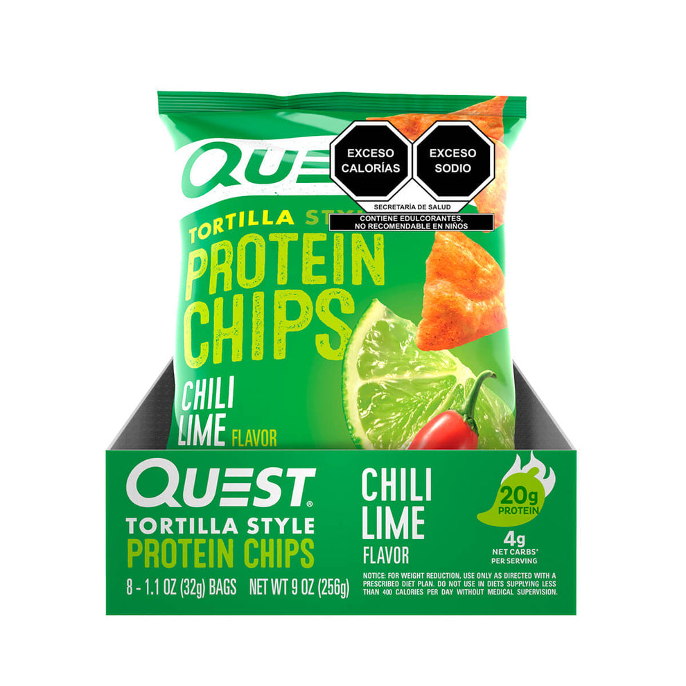 Quest Protein Chips Chile y Limón