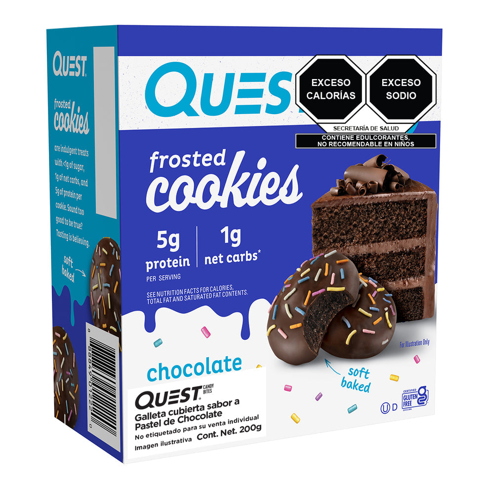 Quest Frosted Cookies Chocolate Cake