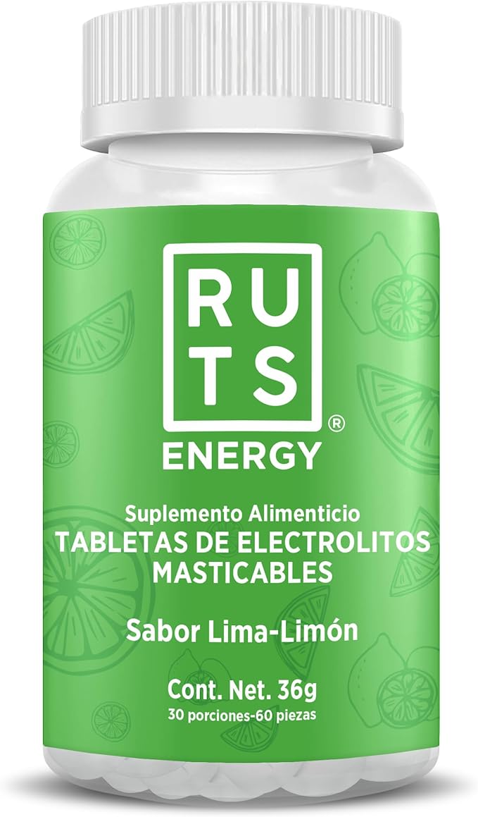 Ruts electrolitos masticables Limón Bote