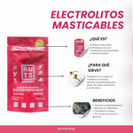 Ruts electrolitos masticables Fresa Sobres