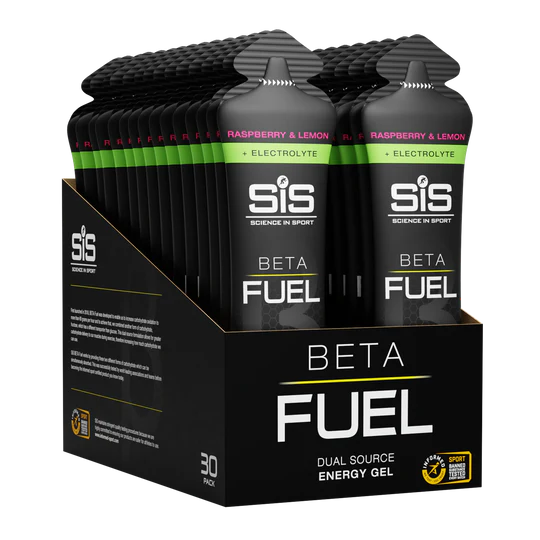SiS Beta Fuel Gel + Electrolytes Raspberry