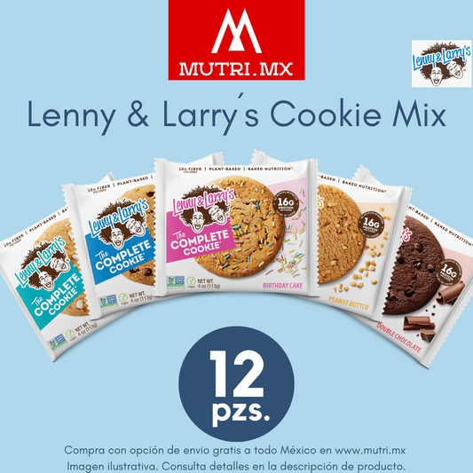 Lenny & Larry´s The Complete Cookie 57gr Mix Sabores C/12 pz