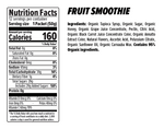 Honey Stinger Chews Fruit Smoothie