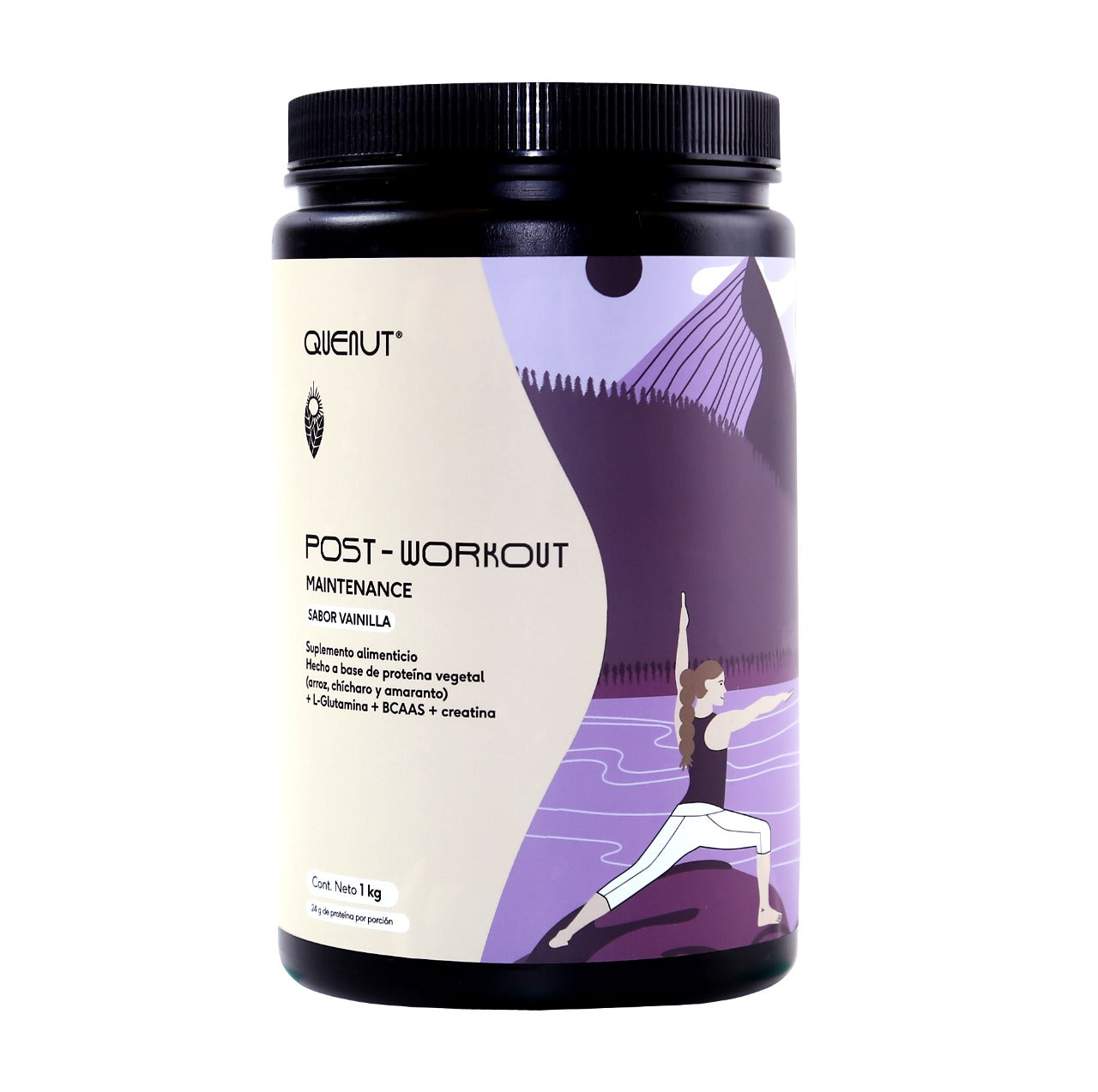 Quenut Recovery Post-Workout Vanilla 1kg