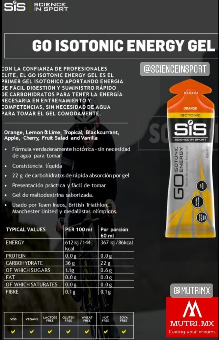 SiS Isotonic Gel Tropical