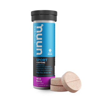Nuun Sport + Caffeine Wild Berry
