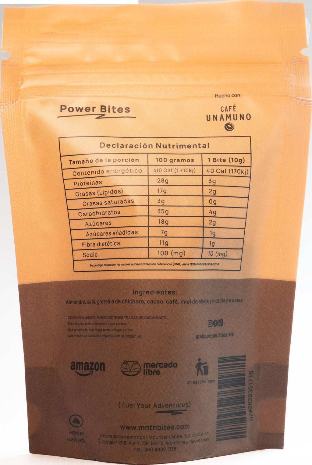 Mountain Bites Coffee & Chocolate 60g