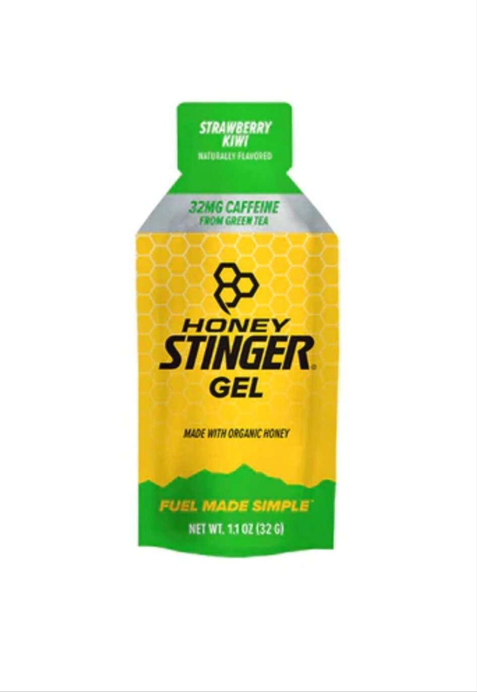 Honey Stinger Gel Strawberry Kiwi Caffeine