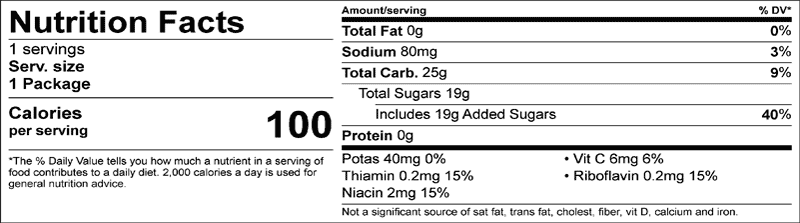Sport Beans Fruit Punch