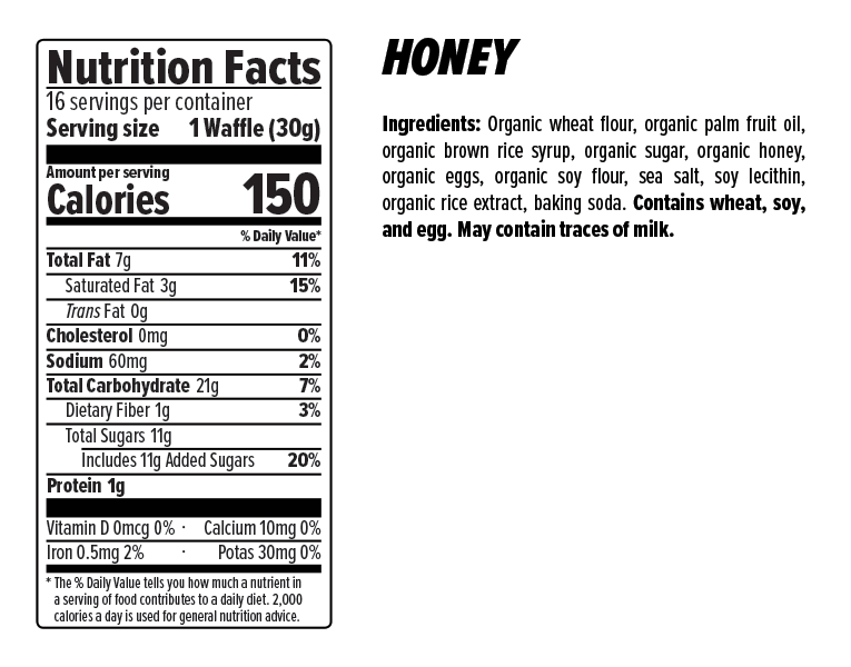 Honey Stinger Waffle Honey