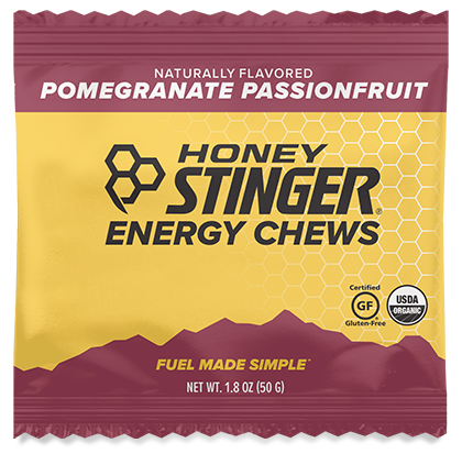 Honey Stinger Chews Pomegranate Passionfruit